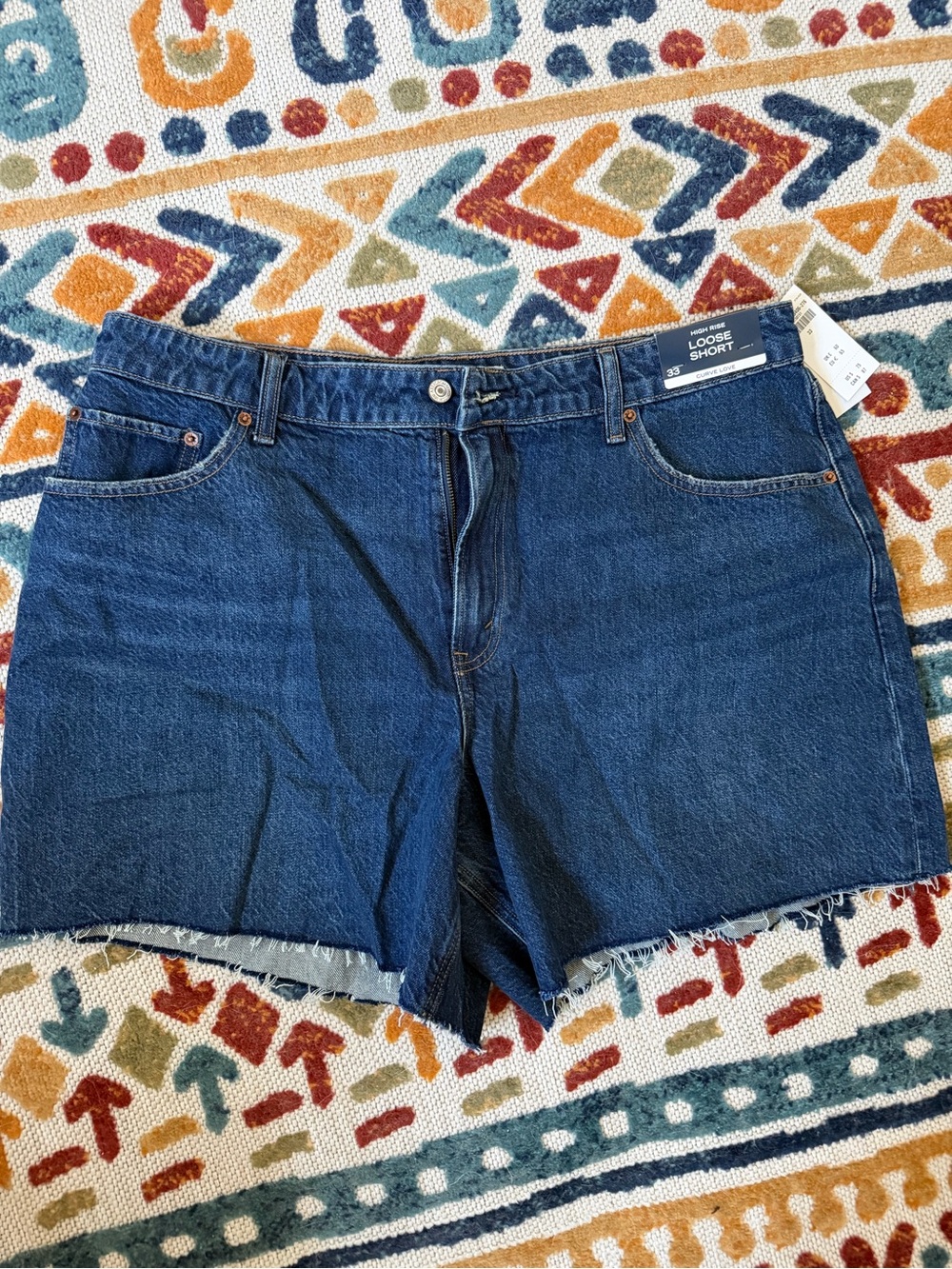 Abercrombie Curve Love Loose Short NWT